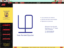 Tablet Screenshot of perrelet-bijoutier.ch